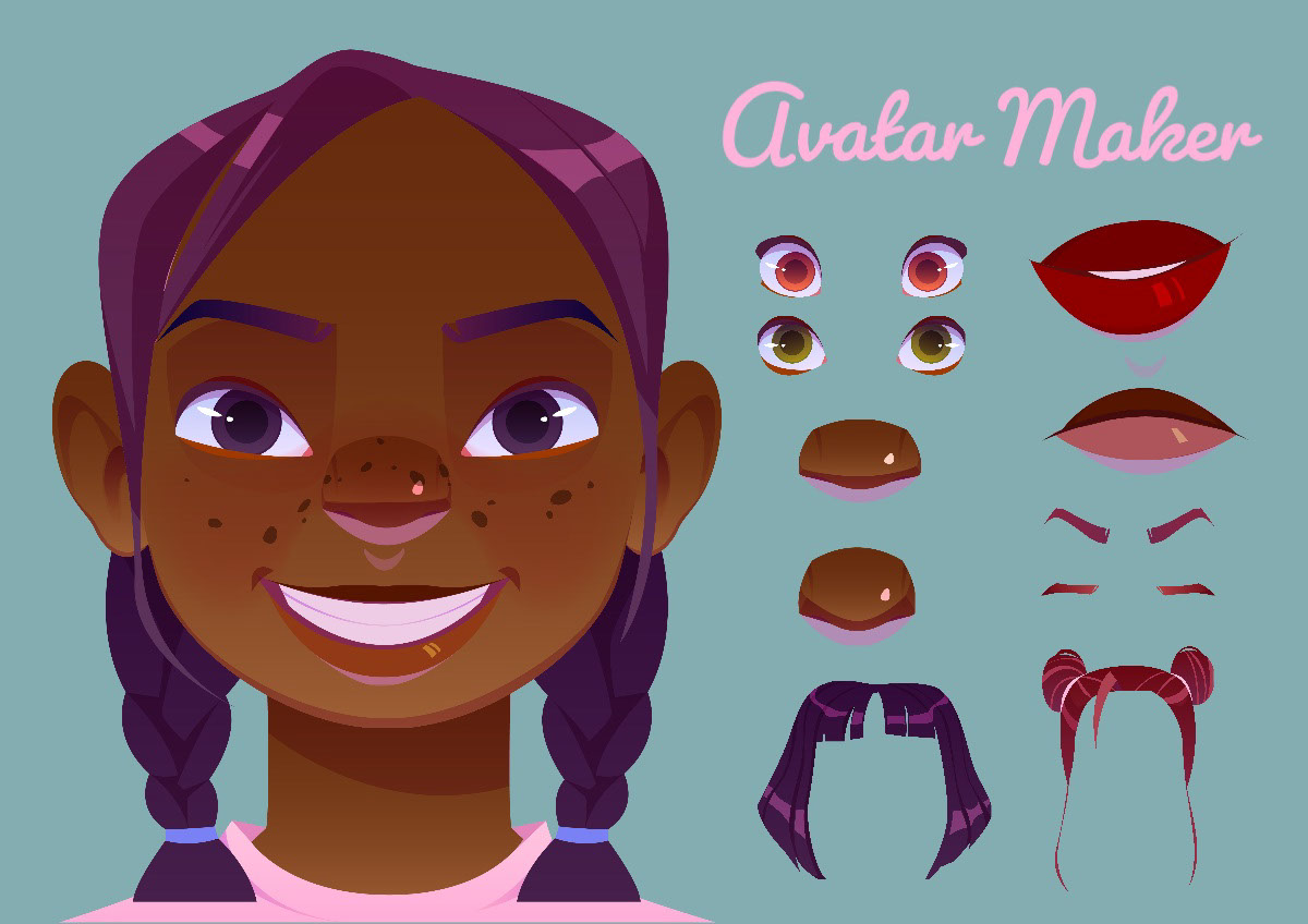 An illustrated avatar generator for developers and designers  Awwwards